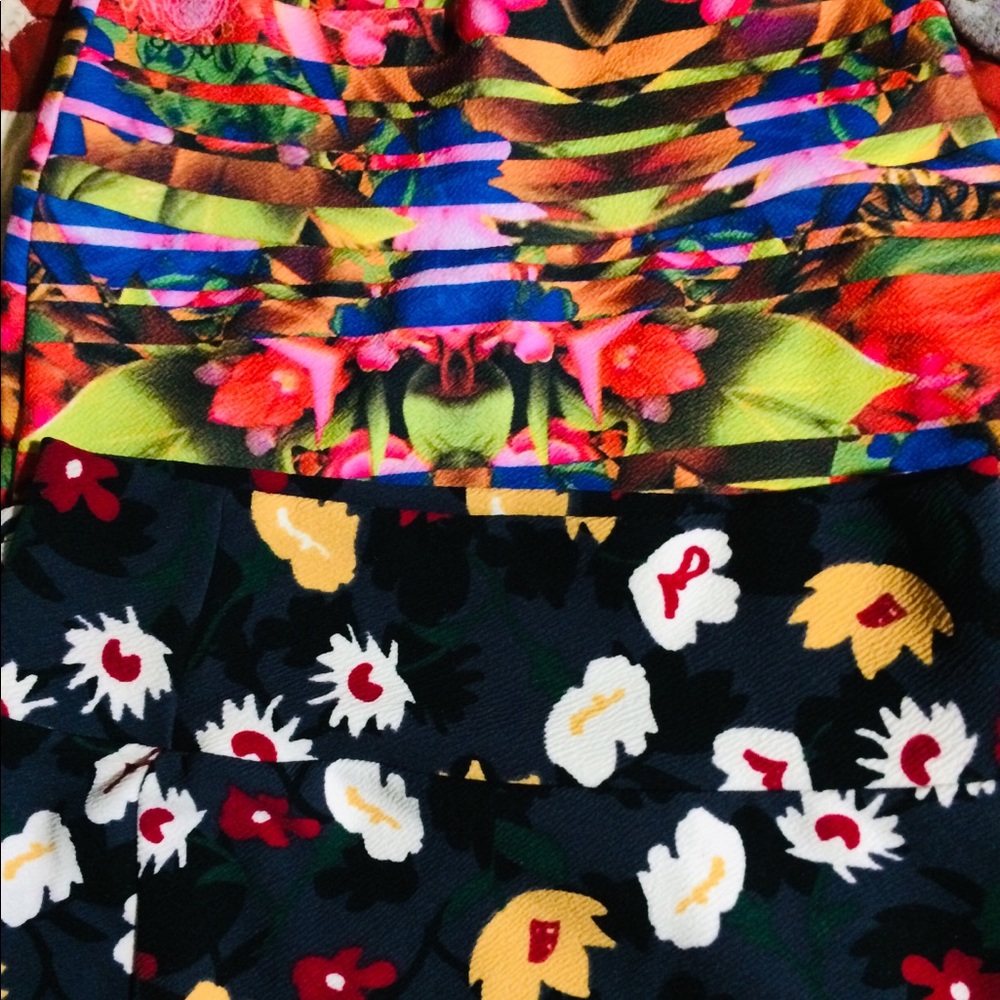 2 separate LuLaRoe skirts
